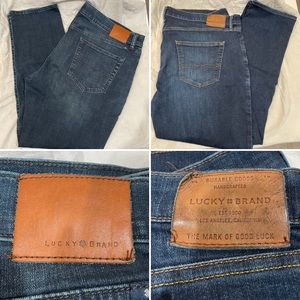 Bundle of two Lucky Brand 40x30 jeans